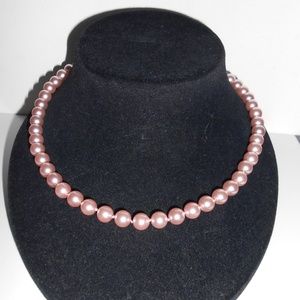 Pink Pearl Necklace